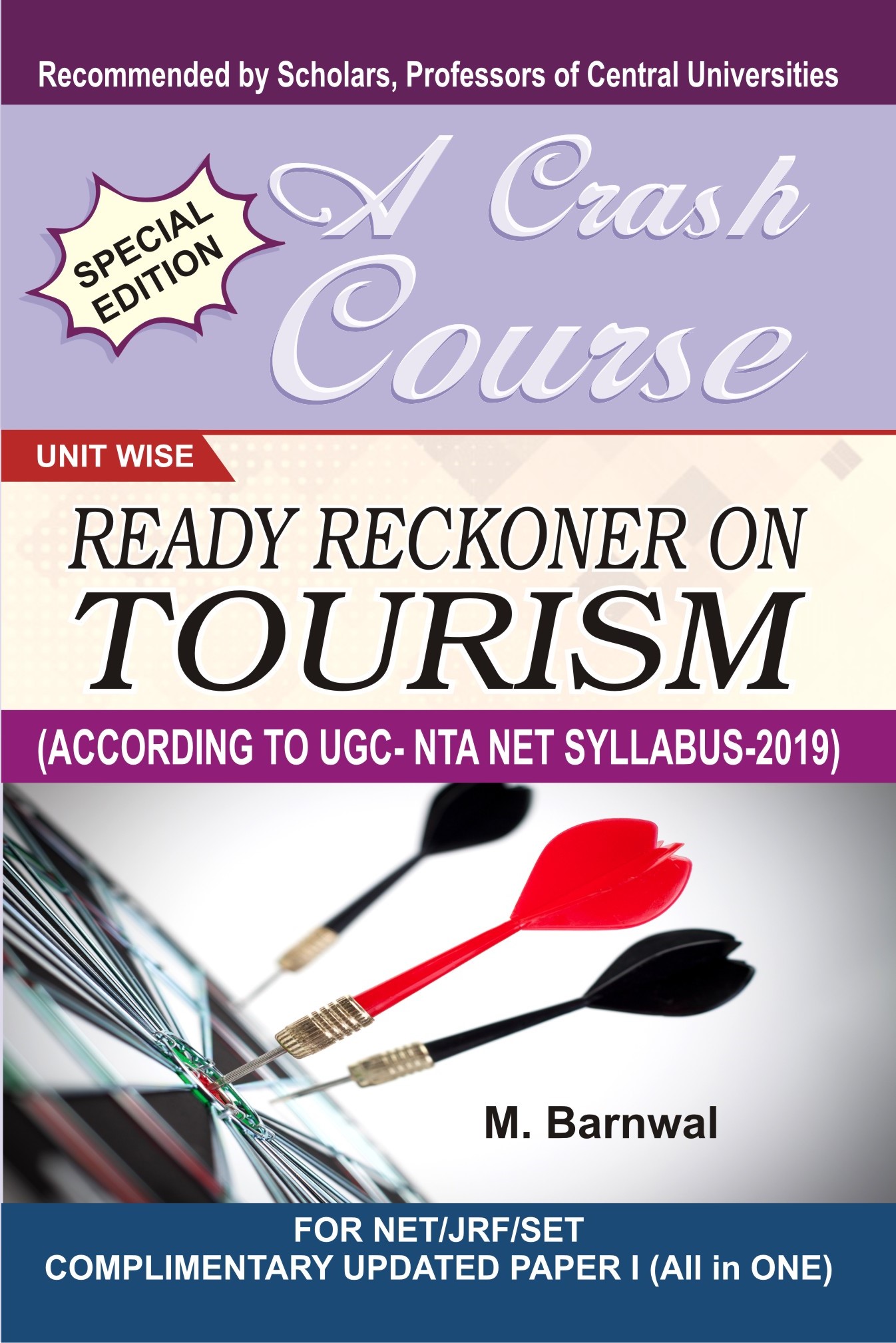 READY RECKONER ON TOURISM-(ACCORDING TO UGC- NTA NET SYLLABUS-2019)